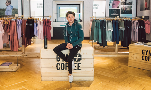 Irish athleisure brand Gym + Coffee partners with Niall Horan